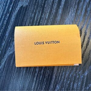 Louis Vuitton Authentic Receipt Holder
